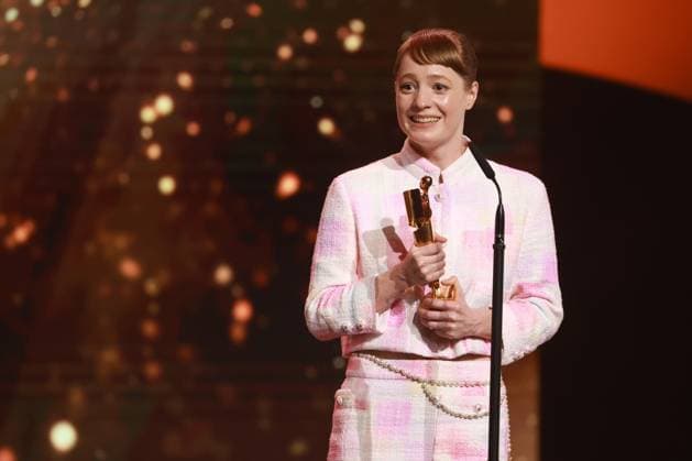 German Film Award 2023 BEST FEMALE MAIN TROL winner Leonie Benesch at the Lola German Film Award 2023 ceremony at the Theater am Potsdamer Platz in Berlin 12 05 2023 Copyright: xEventpressx