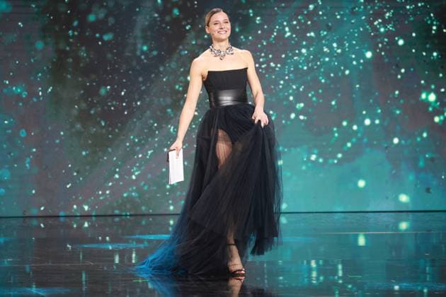 German Film Award 2023 Svenja Jung Laudator BEST VISUAL EFFECTS at the Lola German Film Award 2023 ceremony at the Theater am Potsdamer Platz in Berlin 12 05 2023 Copyright: xEventpressx
