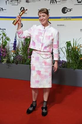 Leonie Benesch as winner at DEUTSCHER FILMPREIS 2023 at Theater am Potsdamer Platz in Berlin on 12 05 2023