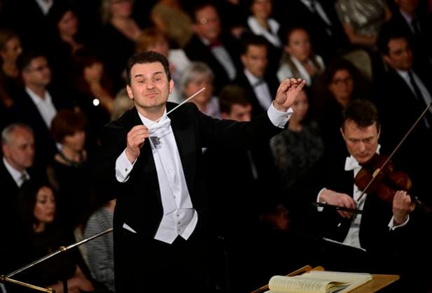 The traditional My Country symphonic cycle by Bedrich Smetana performed by the Welsh National Opera Orchestra led by Czech conductor Tomas Hanus opened the 78th Prague Spring Festival, on May 12, 2023, in Prague, Czech Republic. (CTKxPhoto RomanxVondrous) CTKPhotoP2023051210123  CTKPhotoP2023051210123