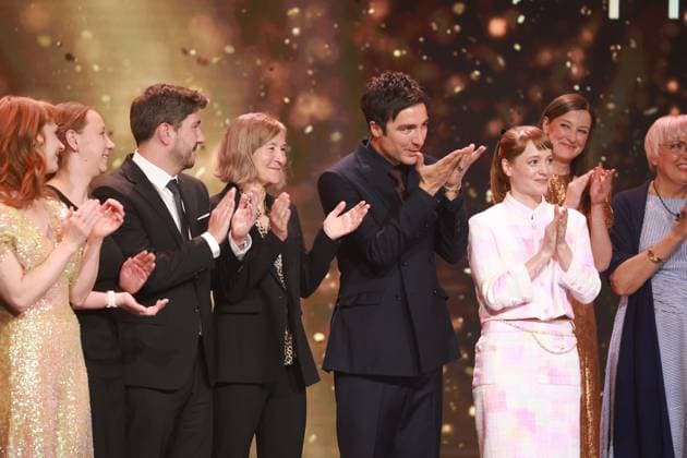 German Film Award 2023 BEST SPIELFILM GOLD THE TEACHERS ROOM at the Lola German Film Award 2023 ceremony at the Theater am Potsdamer Platz in Berlin 12 05 2023 Copyright: xEventpressx