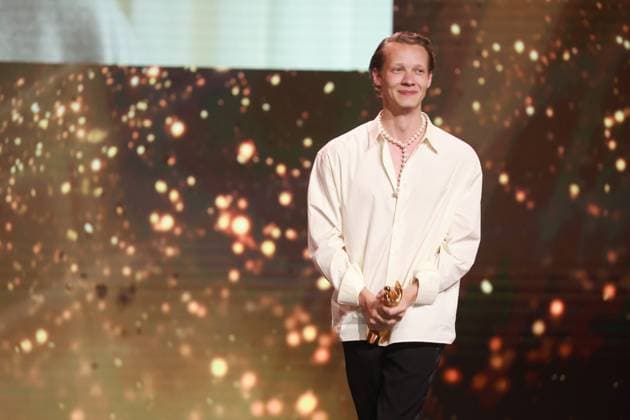 German Film Award 2023 BEST MALE MAIN TROL winner Felix Kammerer IN THE WEST NOTHING NEW at the Lola German Film Award 2023 ceremony at the Theater am Potsdamer Platz in Berlin 12 05 2023 Copyright: xEventpressx