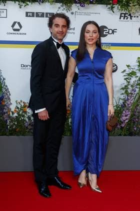 Event German Film Award 2023 Oliver Wnuk and Mina Tander at the 73 German Film Award in the Theater am Potsdamerplatz on 12 05 2023 in Berlin Copyright: xEventpressxKochanx