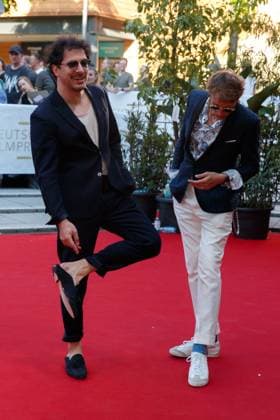Event German Film Award 2023 Fahri Yardim and Alexander Scheer at the 73 German Film Award at the Theater am Potsdamerplatz on 12 05 2023 in Berlin Copyright: xEventpressxKochanx