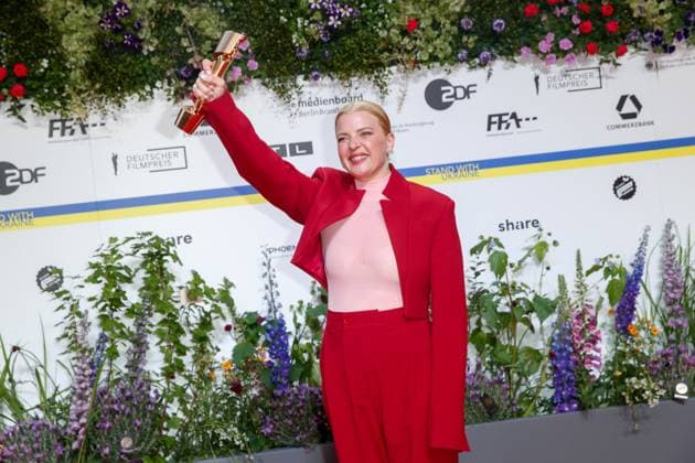 Event German Film Award 2023 Jördis Triebel at the 73 German Film Award at the Theater am Potsdamerplatz on 12 05 2023 in Berlin Copyright: xEventpressxKochanx