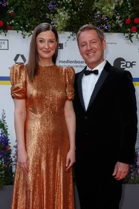 Event German Film Award 2023 Alexandra Maria Lara and Florian Gallenberger at the 73 German Film Award in the Theater am Potsdamerplatz on 12 05 2023 in Berlin Copyright: xEventpressxKochanx