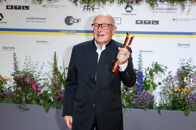 Event German Film Award 2023 Volker Schloendorff at the 73 German Film Award in the Theater am Potsdamerplatz on 12 05 2023 in Berlin Copyright: xEventpressxKochanx