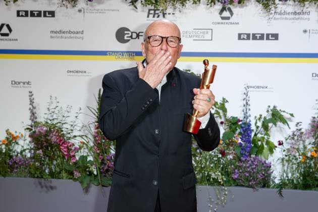 Event German Film Award 2023 Volker Schloendorff at the 73 German Film Award in the Theater am Potsdamerplatz on 12 05 2023 in Berlin Copyright: xEventpressxKochanx