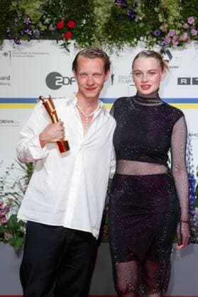 Event German Film Award 2023 Felix Kammerer and Luna Wedler at the 73 German Film Award at the Theater am Potsdamerplatz on 12 05 2023 in Berlin Copyright: xEventpressxKochanx