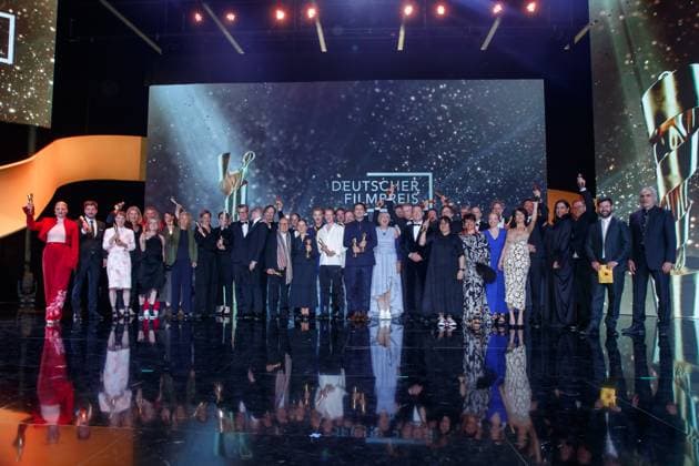 Event German Film Award 2023 closing picture at the 73 German Film Award at the Theater am Potsdamerplatz on 12 05 2023 in Berlin Copyright: xEventpressxKochanx