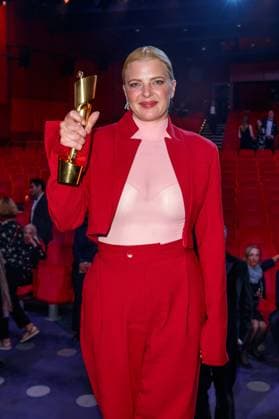 Event German Film Award 2023 Jördis Triebel at the 73 German Film Award at the Theater am Potsdamerplatz on 12 05 2023 in Berlin Copyright: xEventpressxKochanx