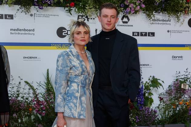 Event German Film Award 2023 Mala Emde and Jannis Niewoehner at the 73 German Film Award in the Theater am Potsdamerplatz on 12 05 2023 in Berlin Copyright: xEventpressxKochanx