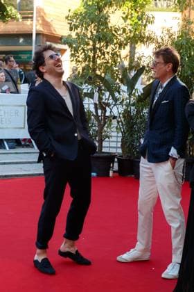Event German Film Award 2023 Fahri Yardim and Alexander Scheer at the 73 German Film Award at the Theater am Potsdamerplatz on 12 05 2023 in Berlin Copyright: xEventpressxKochanx