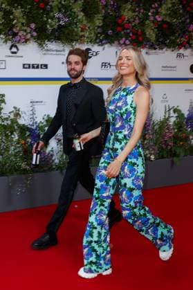 Event German Film Award 2023 Paula Riemann and Max Befort at the 73 German Film Award at the Theater am Potsdamerplatz on 12 05 2023 in Berlin Copyright: xEventpressxKochanx