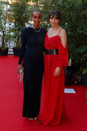 Event German Film Award 2023 Hadnet Tesfai and Pegah Ferydoni at the 73 German Film Award at the Theater am Potsdamerplatz on 12 05 2023 in Berlin Copyright: xEventpressxKochanx