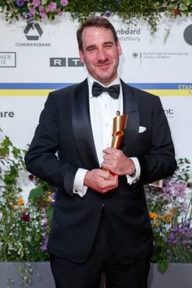 Event German Film Award 2023 James Friend at the 73 German Film Award at the Theater am Potsdamerplatz on 12 05 2023 in Berlin Copyright: xEventpressxKochanx
