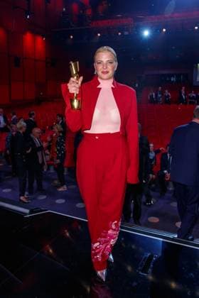 Event German Film Award 2023 Jördis Triebel at the 73 German Film Award at the Theater am Potsdamerplatz on 12 05 2023 in Berlin Copyright: xEventpressxKochanx