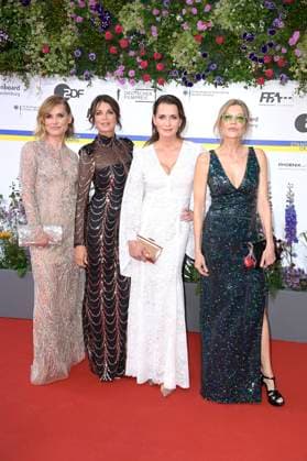 Andrea Lüdke, Gerit Kling, Anja Kling and Ursula Karven at the 73 German Film Award 2023 ceremony at the Theater am Potsdamer Platz Berlin, 12 05 2023 Foto:xF.xKernx xFuturexImage