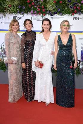 Andrea Lüdke, Gerit Kling, Anja Kling and Ursula Karven at the 73 German Film Award 2023 ceremony at the Theater am Potsdamer Platz Berlin, 12 05 2023 Foto:xF.xKernx xFuturexImage