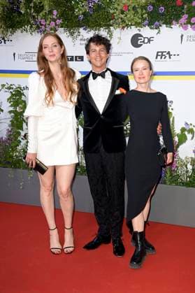 Pheline Roggan, Tim Oliver Schultz and Odine Johne at the 73 German Film Awards 2023 ceremony at Theater am Potsdamer Platz Berlin, 12 05 2023. Foto:xF.xKernx xFuturexImage