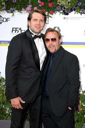 Pierre Kiwitt and Thomas Arnold at the 73 German Film Awards 2023 ceremony at the Theater am Potsdamer Platz Berlin, 12 05 2023 Foto:xF.xKernx xFuturexImage