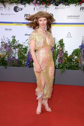 Sarah Bauerett at the 73 German Film Awards 2023 ceremony at the Theater am Potsdamer Platz Berlin, 12 05 2023. Foto:xF.xKernx xFuturexImage