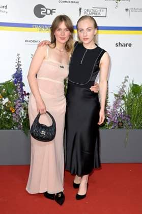 Alicia von Rittberg with guest at the 73 German Film Award 2023 ceremony at the Theater am Potsdamer Platz Berlin, 12 05 2023 Foto:xF.xKernx xFuturexImage