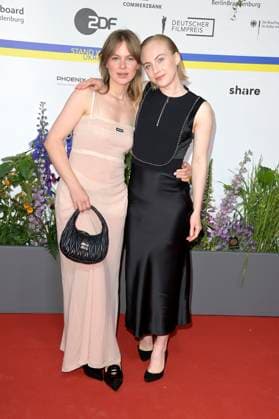 Alicia von Rittberg with guest at the 73 German Film Award 2023 ceremony at the Theater am Potsdamer Platz Berlin, 12 05 2023 Foto:xF.xKernx xFuturexImage