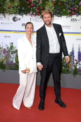 Marie Burchard and Sebastian Schwarz at the 73 German Film Award 2023 ceremony at the Theater am Potsdamer Platz Berlin, 12 05 2023 Foto:xF.xKernx xFuturexImage