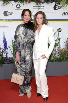 Natalie Wörner and Jeanette Hain at the 73 German Film Awards 2023 ceremony at the Theater am Potsdamer Platz Berlin, 12 05 2023 Foto:xF.xKernx xFuturexImage