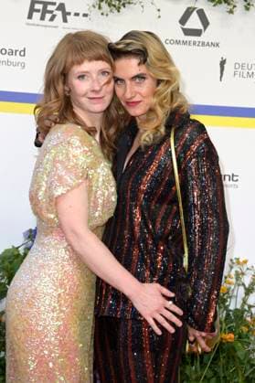 Sarah Bauerett and Samia Chancrin at the 73 German Film Awards 2023 ceremony at Theater am Potsdamer Platz Berlin, 12 05 2023. Foto:xF.xKernx xFuturexImage