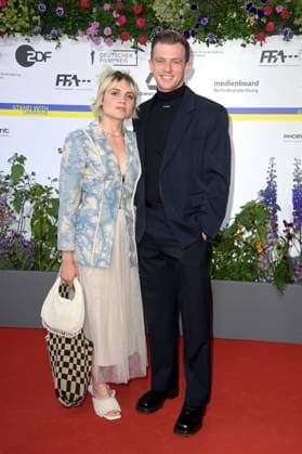 Mala Emde and Jannis Niewöhner at the 73 German Film Award 2023 ceremony at the Theater am Potsdamer Platz Berlin, 12 05 2023 Foto:xF.xKernx xFuturexImage