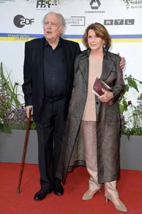 Michael Verhoeven and Senta Berger at the 73 German Film Award 2023 ceremony at the Theater am Potsdamer Platz Berlin, 12 05 2023 Foto:xF.xKernx xFuturexImage