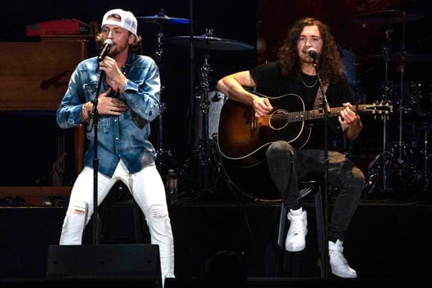 Bailey Zimmerman live at iHeartCountry Festival 2023 at Moody Center Austin, 13 05 2023. Foto:xJ.xAlexanderx xFuturexImage