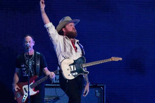 John Osborne of Brothers Osborne live at iHeartCountry Festival 2023 at Moody Center Austin, 13 05 2023. Foto:xJ.xAlexanderx xFuturexImage