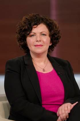 Amira Mohamed Ali at Anne Will 2023 05 14 Germany, Berlin Amira Mohamed Ali Die Linke , parliamentary group leader in the German Bundestag, as a guest at Anne Will in the First Topic of the ARD Politiktalkrunde High aspiration, harsh reality has the traffic light solutions for the current crises