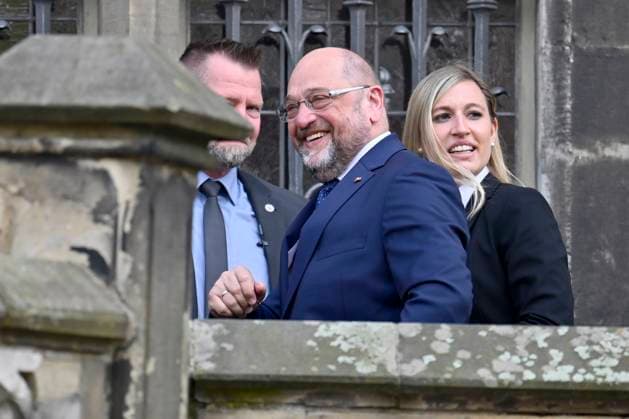 Martin Schulz at the award ceremony of the Charlemagne Prize 2023 to Volodymyr Selenskyj and the Ukrainian people in Aachen City Hall Aachen, 14 05 2023 Foto:xD.xAnoraganingrumx xFuturexImage