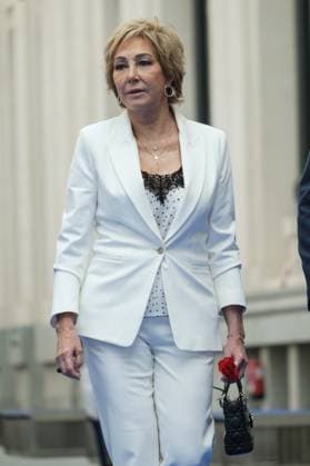 May 15, 2023, Madrid, Spain: Presenter Ana Rosa Quintana attends during the delivery of Madrid s medals of Honor and medals, at the Palacio de Cibeles, in Madrid. Madrid Spain - ZUMAs197 20230515_zaa_s197_053 Copyright: xAtilanoxGarciax
