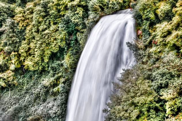 waterfalls in deep forest Copyright: xvincenzoxbernardix xDesignxPicsx , 31120285 Copyright: vincenzoxbernardix xDesignxPics 31120285