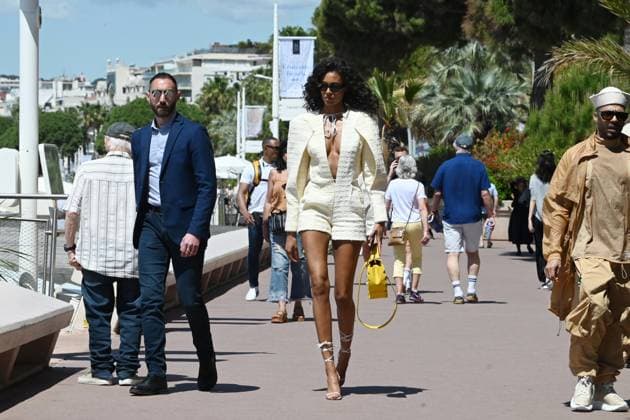 76th Cannes Film Festival 2023, Cindy Bruna strolls through the Croisette  Copyright: xSimonexComix xipa-agency.netx xPoolxPhotoxEventsx01x IPA_IPA37966791