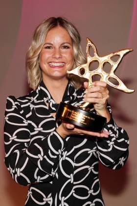 Fabienne Gyr Prix Walo 2023 SRF presenter Fabienne Gyr wins the Prix Walo in the category Audience Favorite Awarding of the 47 Prix Walo for the years 2020 2022 on 14 05 2023 in the SRF television studios Zurich, Switzerland