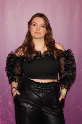 Joya Marleen Prix Walo 2023 singer Joya Marleen on the red carpet award ceremony of the 47 Prix Walo for the years 2020 2022 on 14 05 2023 in the SRF television studios Zurich, Switzerland