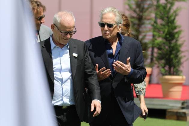 Internationale Filmfestspiele von Cannes - Photocall zur Goldenen Ehrenpalme für Michael Douglas May 16, 2023, Cannes, Cote d Azur, France: US actor MICHAEL DOUGLAS attends the photocall before receiving the Honorary Palme d Or, the Lifetime Achievement Award during the 76th Annual Cannes Film Festival at Palais des Festivals on May 16, 2023 in Cannes, France Cannes France - ZUMAc179 20230516_zep_c179_020 Copyright: xMickaelxChavetx