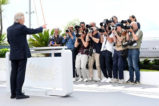 Internationale Filmfestspiele von Cannes - Photocall zur Goldenen Ehrenpalme für Michael Douglas 76th Cannes Film Festival 2023, Photocall Palme d or d honneur. Pictured: Michael Douglas  Copyright: xSimonexComix xipa-agency.netx xPoolxPhotoxEventsx01x IPA_IPA37968870