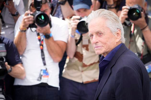 Photo IPP Daniele Cifala™ cannes 16 05 2023 Cannes Film Festival 2023 Honorary Palme D Or Photocall in photo Michael Douglas Italy Photo Press World Copyright  0