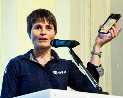 photo IPP Mario Romano Milan 16 5 2023 ISPI Prize 2022 in the photo Samantha Cristoforetti , ESA astronaut™ Italy Photo Press World Copyright ISPI Prize 2022  0