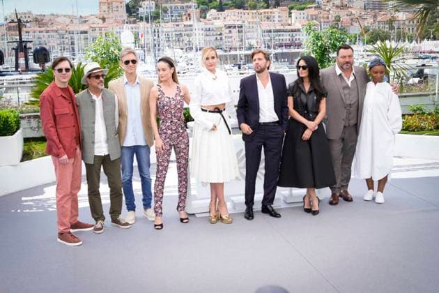 Photo IPP Daniele Cifala™ cannes 16 05 2023 Cannes Film Festival 2023 Jury Photocall pictured Paul Dano, Atiq Rahimi, Damian Szifron, Brie Larson, Julia Ducournau, Jury President Ruben Östlund, and jury members Maryam Touzani, Denis MÃ nochet and Rungano Nyoni Italy Photo Press World Copyright  0