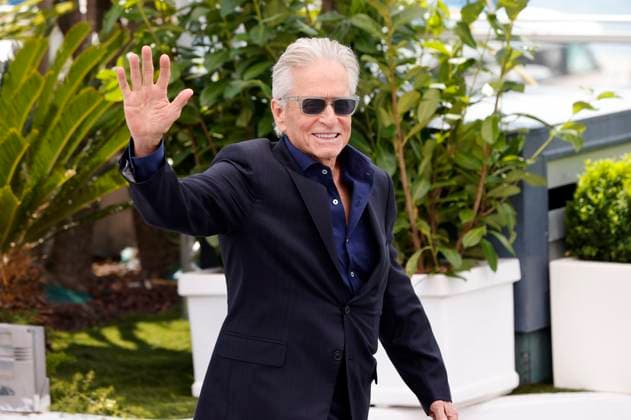 Michael Douglas at the photocall on the occasion of the award of the Palme dOr for lifetime achievement at the Festival de Cannes 2023 76 Cannes International Film Festival at the Palais des Festivals Cannes, 16 05 2023. Foto:xS.xGabschx xFuturexImage