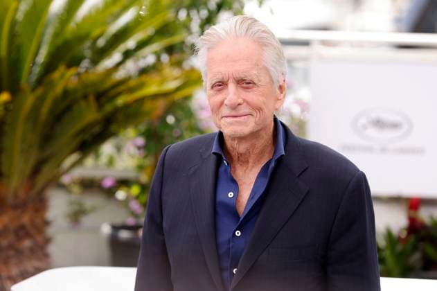 Michael Douglas at the photocall on the occasion of the award of the Palme dOr for lifetime achievement at the Festival de Cannes 2023 76 Cannes International Film Festival at the Palais des Festivals Cannes, 16 05 2023. Foto:xS.xGabschx xFuturexImage