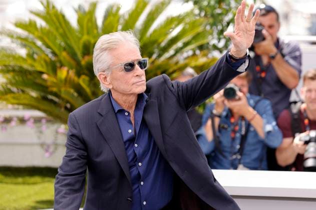Michael Douglas at the photocall on the occasion of the award of the Palme dOr for lifetime achievement at the Festival de Cannes 2023 76 Cannes International Film Festival at the Palais des Festivals Cannes, 16 05 2023. Foto:xS.xGabschx xFuturexImage